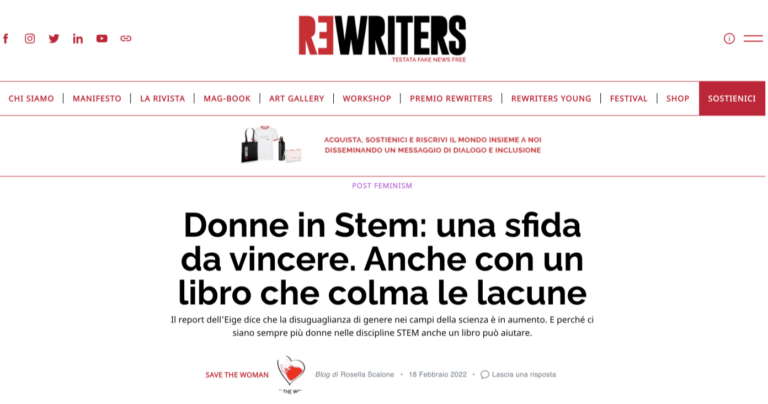 Nasce il blog Save The Woman