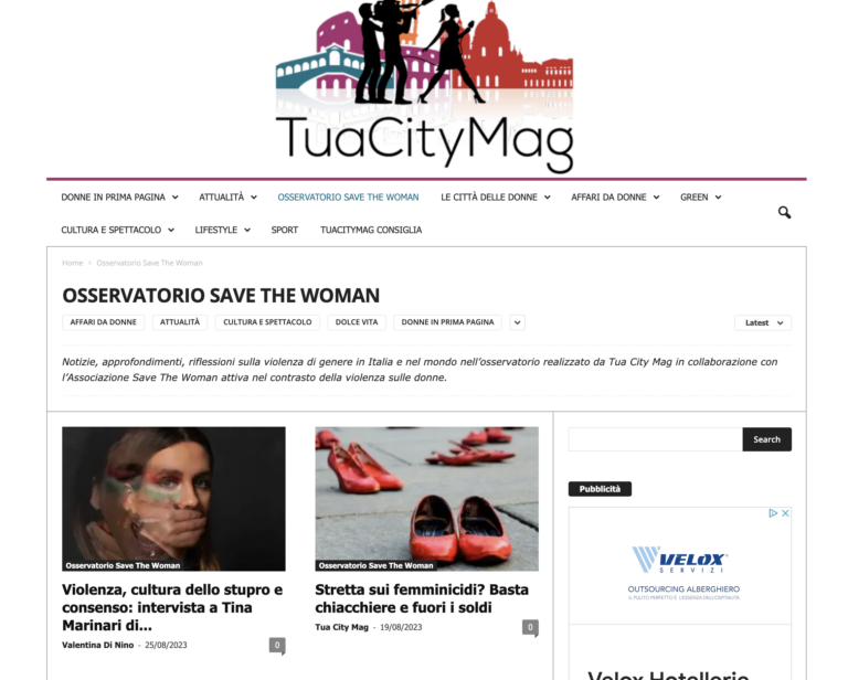 The Save The Woman observatory on Tua City Mag is now online